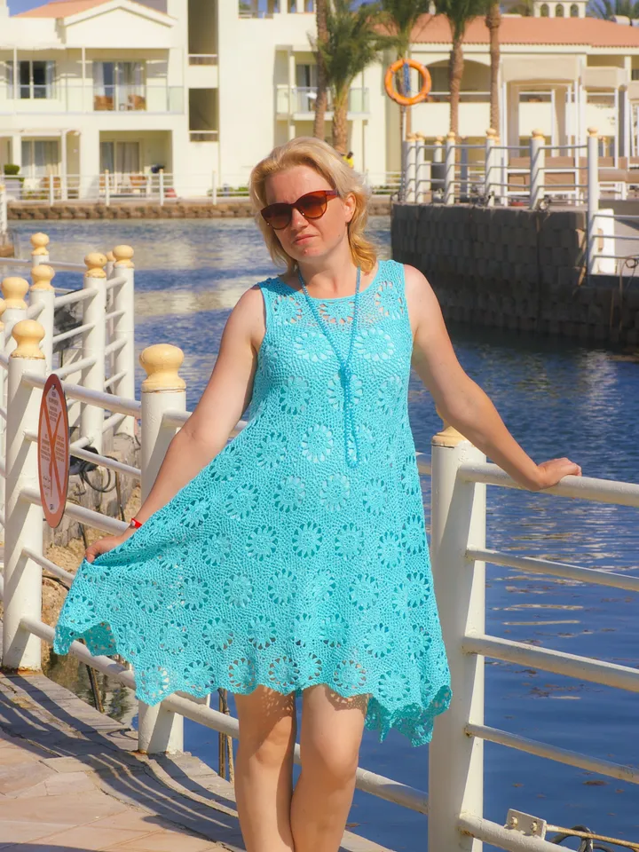 Women's Sundress Amelia Crochet Pattern