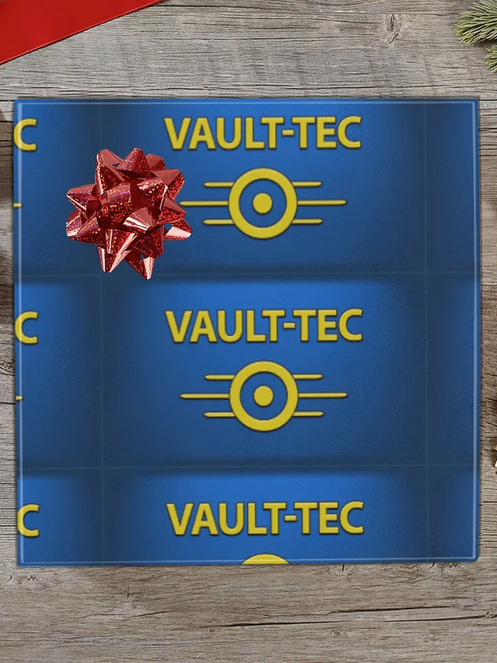 Fallout Vault Tec Gift Wrapping Paper