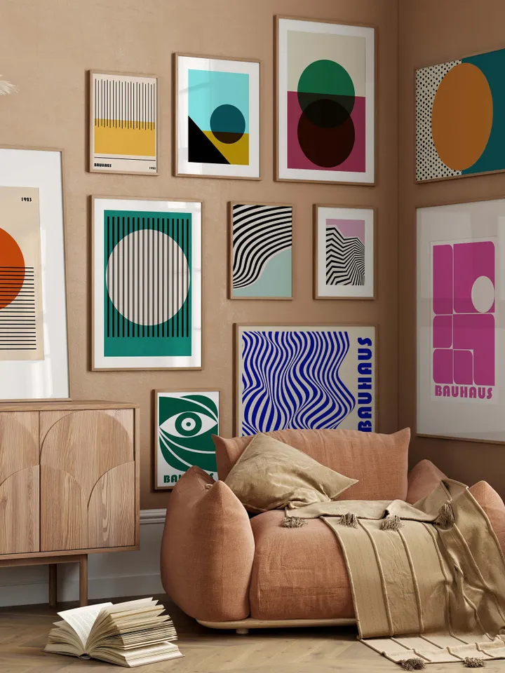 1500+ BAUHAUS Art Prints for Home Decor - Gallery Set -Digital Art Digital Print - MEGA BUNDLE 1500+ Art Prints Set -Gallery Wall Decoration