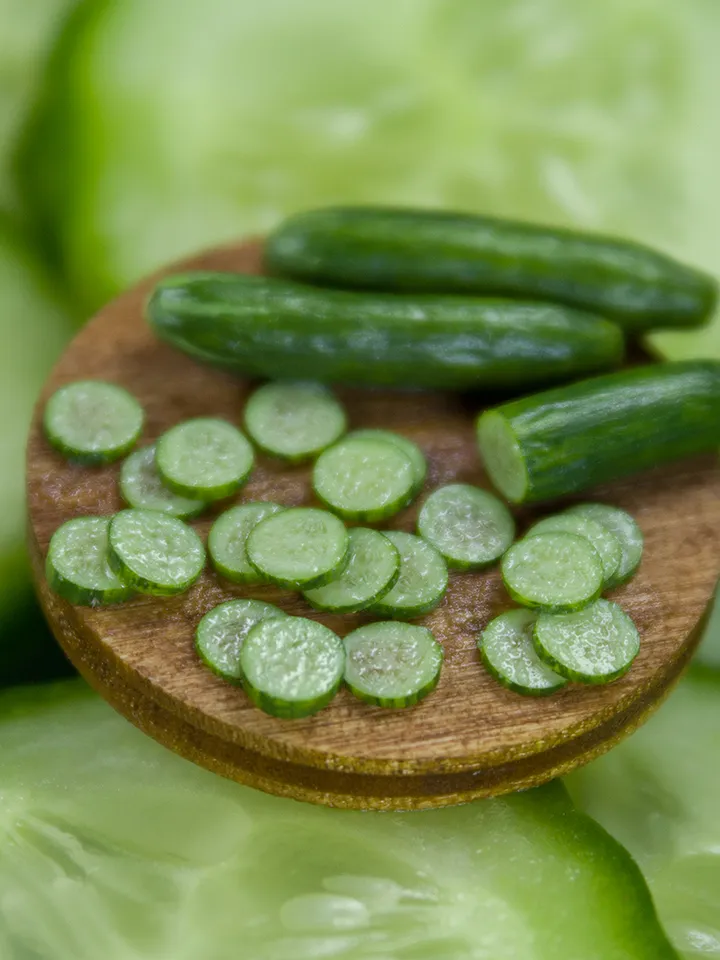 TUTORIAL Miniature polymer clay cucumber cane