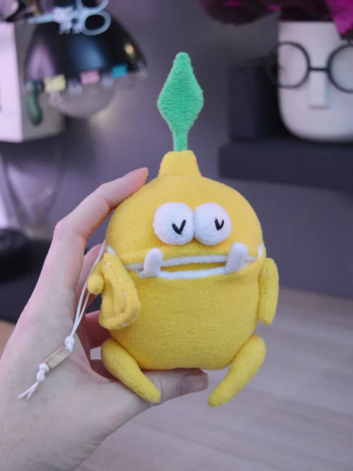 PDF Plush Lemon Pattern – Fleece Softie Toy Tutorial