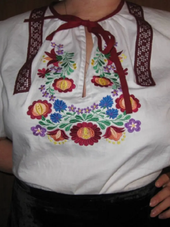 Hungarian Embroidery Set 6x8 and video Embroidery Design