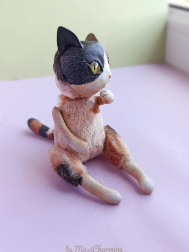 art doll cat