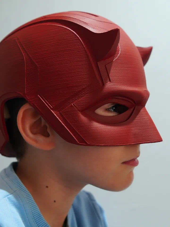 Daredevil Helmet Child Matt Murdock Marvel Comics Hero Daredevil helmet Child Marvel Comics