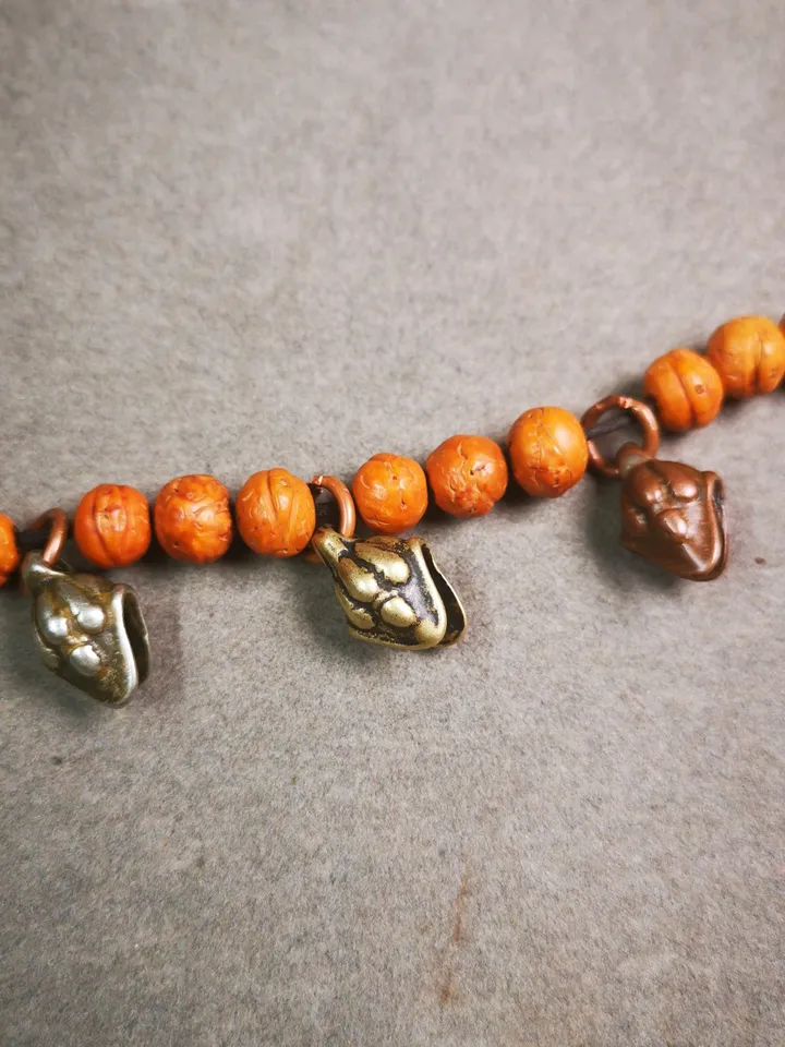 Gandhanra Handmade Tibetan Charms,Mala Pendant,Mani Jewel/Wish-Fulfilling Cintamani, Mala Prayer Beads Accessories