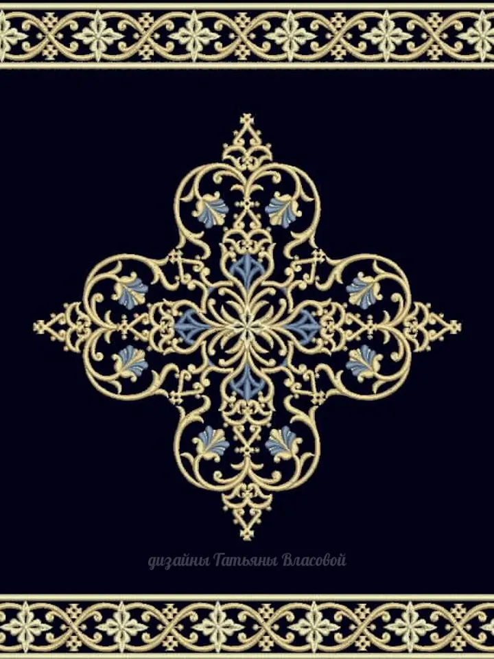 Crosses"Iveron" designs for machine embroidery.
