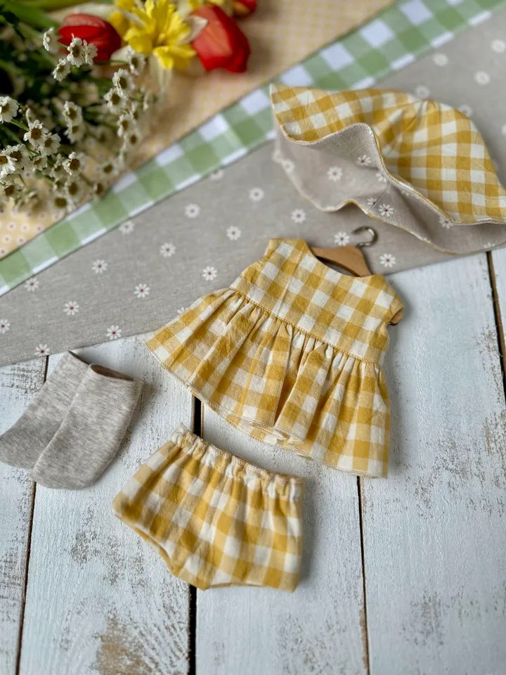 PDF pattern The doll is 30 cm tall with clothes