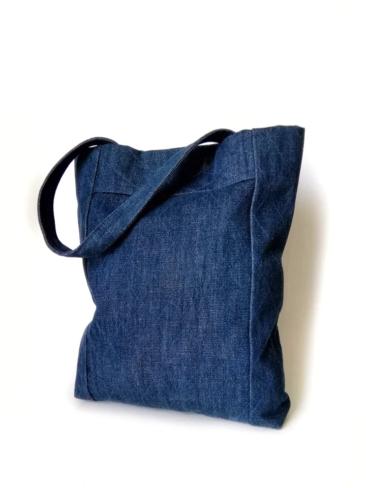 Handmade Denim Tote Bags for Women: Large Boho Unique Embroidered Bags - Perfect for Everyday Use and Special Occasion. FREE SHIPPING!