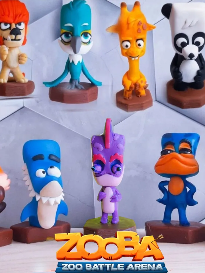 Zooba toy figures