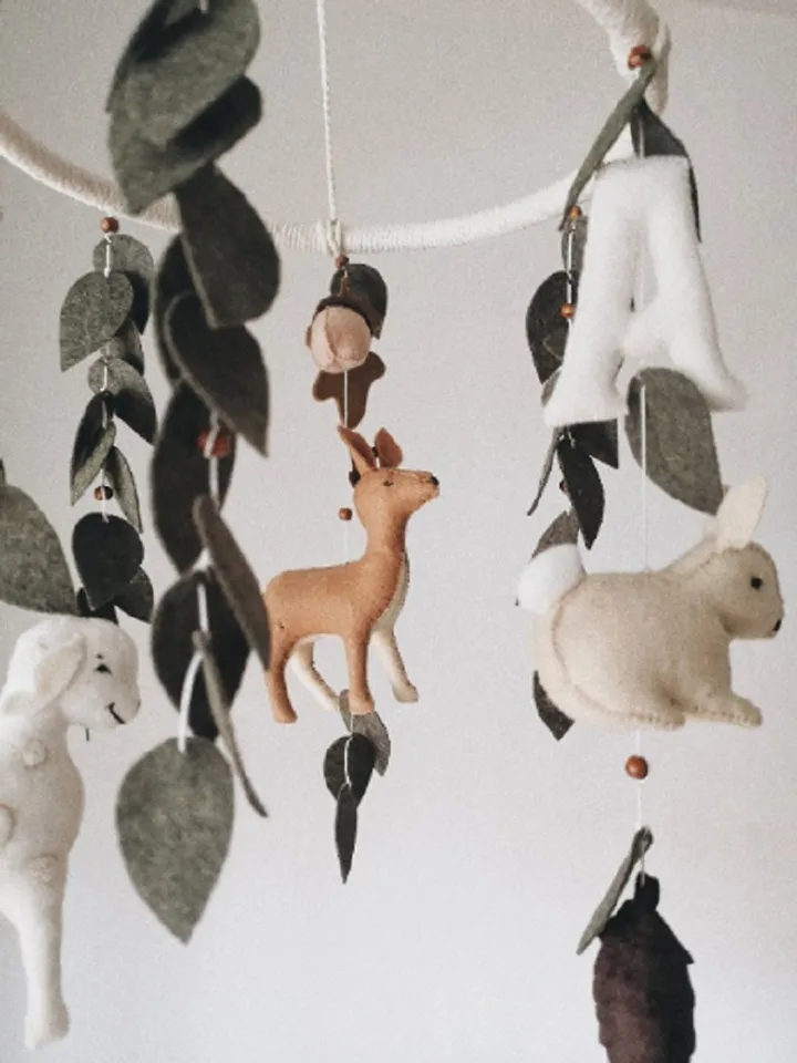 Baby mobile, Woodland mobile,Forest baby mobile