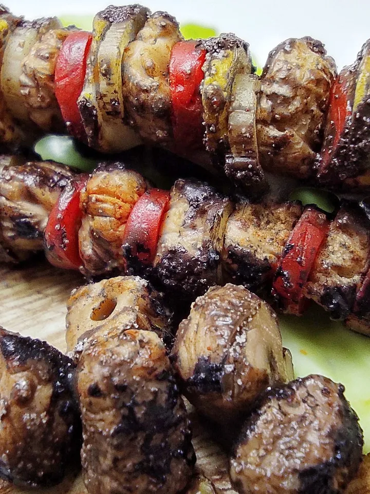 Realistic miniature kebab 1 12 - Barbecue - Mini kebab - Kebab for dolls - gift ideas - miniature - dollhouse miniature