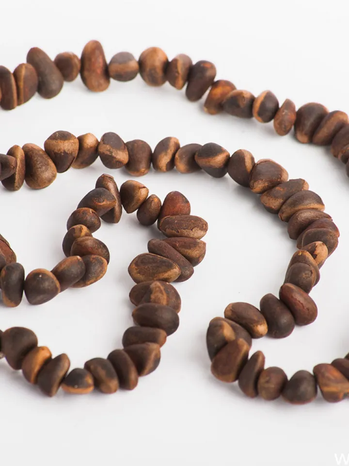 Pine nut beads