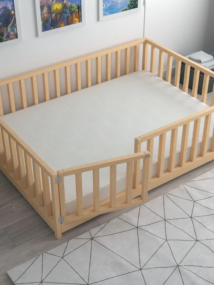 DIY Floor Bed Plan, US Full Size, PDF Guide