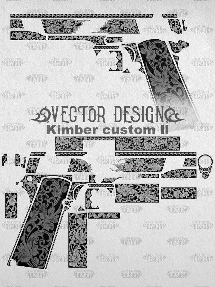 VECTOR DESIGN Kimber custom ll Scrollwork