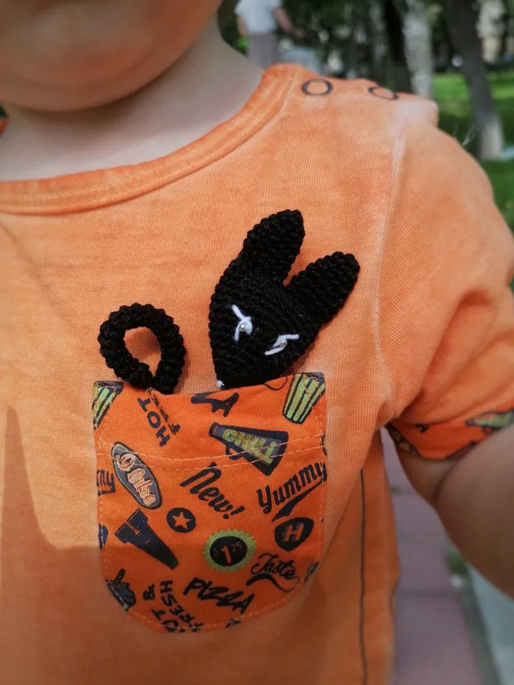 PDF Crochet Brooch Pattern Black Cat, Amigurumi Cat Pin, Cute Crochet Kitty, Animal Brooch Pattern, Handmade Cat Jewelry Crochet Animal Gift