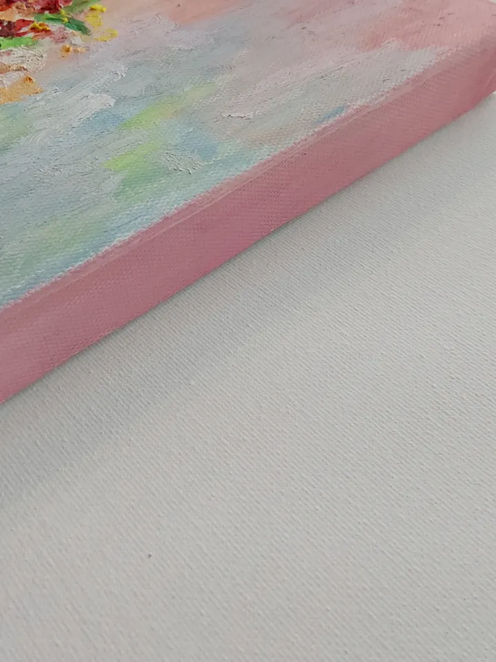 Oil painting on canvas 20x20cm (8x8inch) "Cupcake"