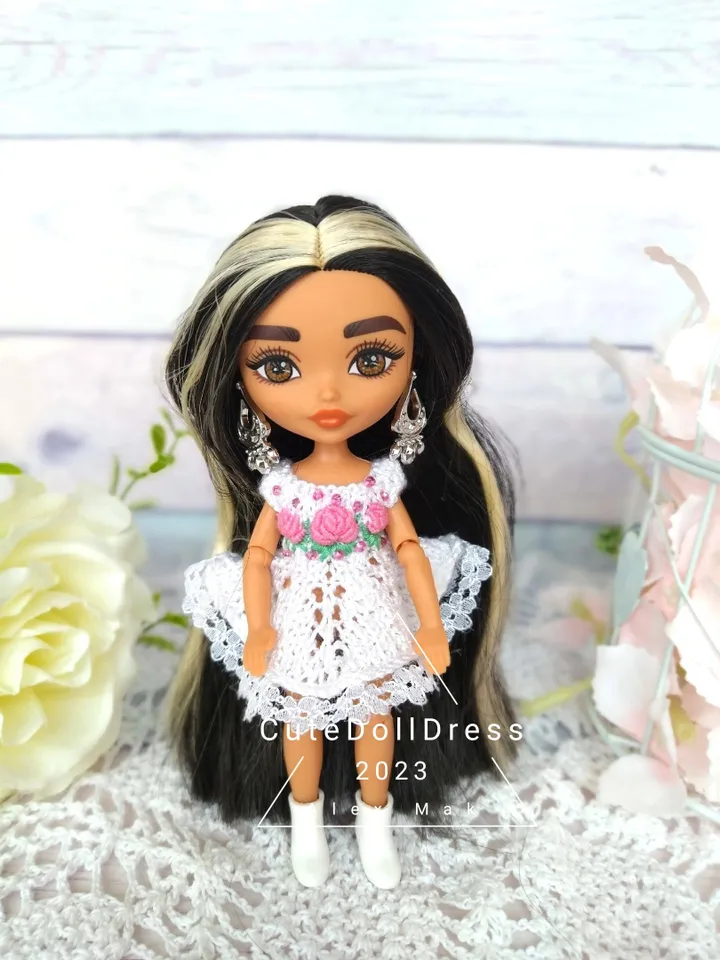 Barbie Extra minis dress PDF Pattern