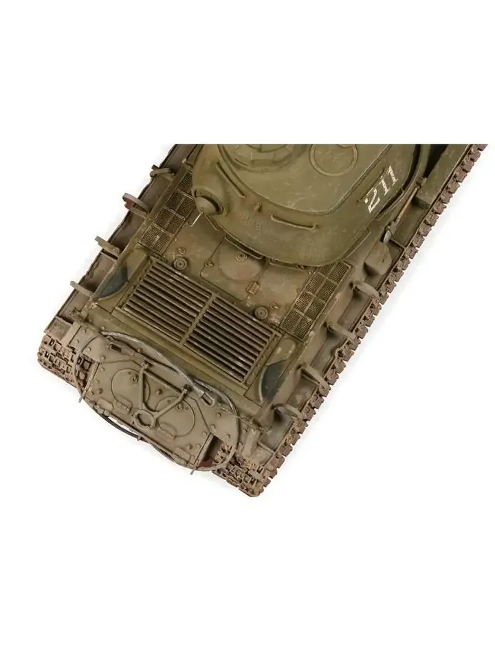 Zvezda (Zvezda) Assembled model IS-2 tank, gift set, 1/35