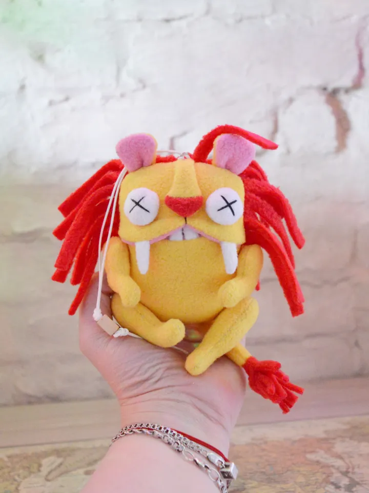 Plush Toy PDF Patterns β Fleece Softies Set: Lion, Frog & Elephant