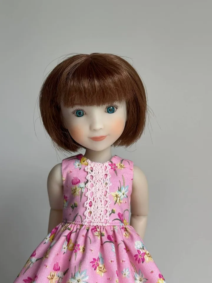 Tiny Charmer dress pattern for Siblies dolls