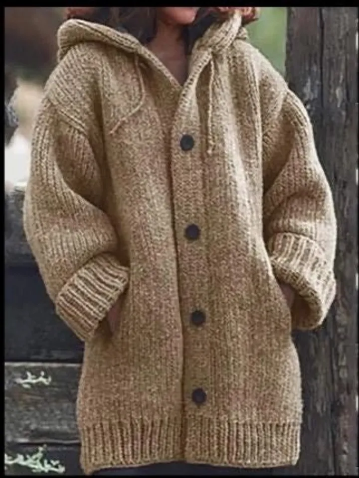 Cardigan women knitting patterns, hooded women knitting patterns, chunky cardigan pdf