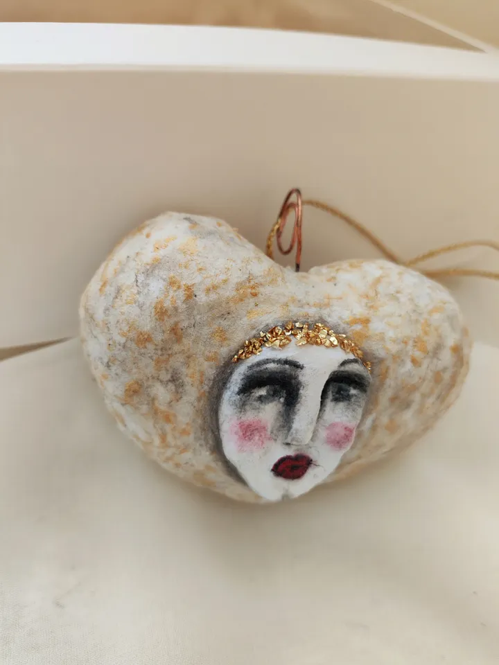 Heart Art deco Valentine's day gift