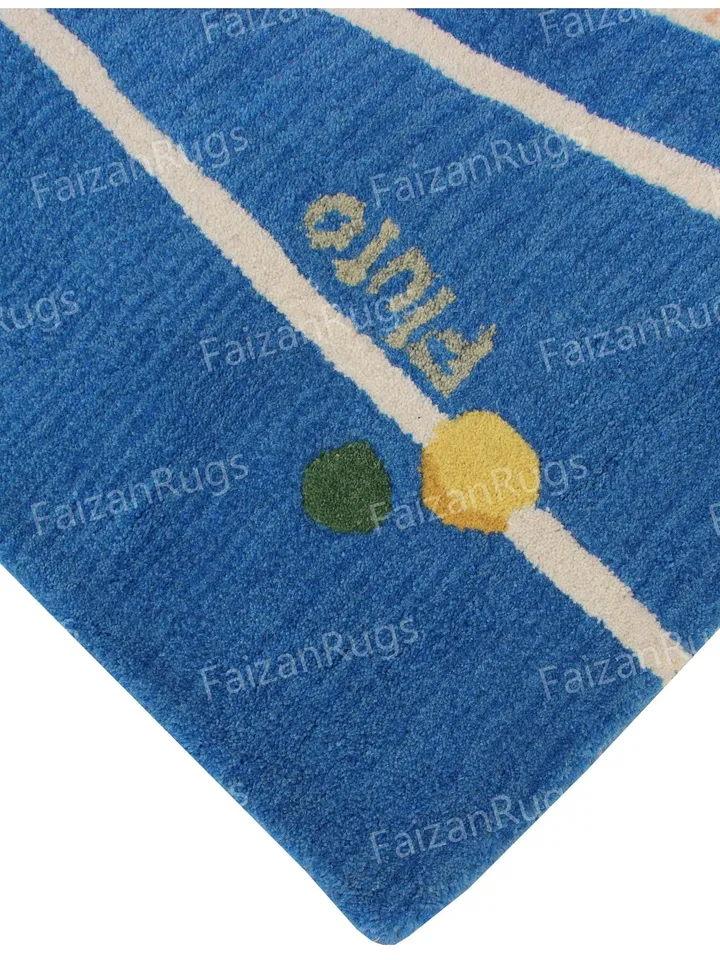 Space Hand Tufted Rug 100% Wool For Living Room, Bed Room, Kids Room In Any Size 10x14,10x12,9x12,8x10,6x9,5x8,4x6