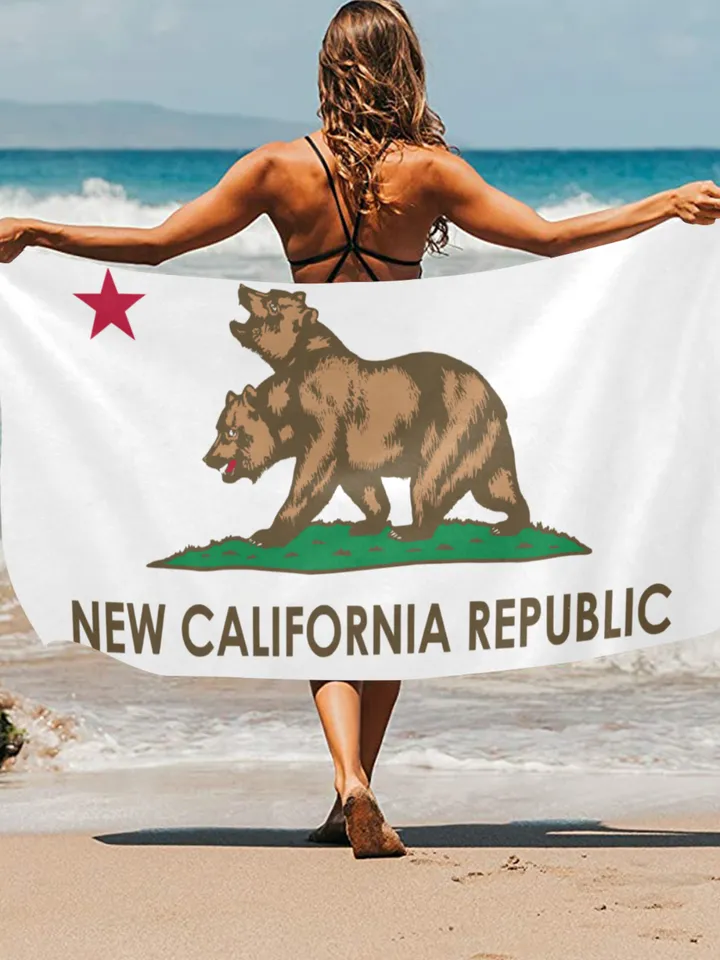 New California Republic Fallout Beach Towel