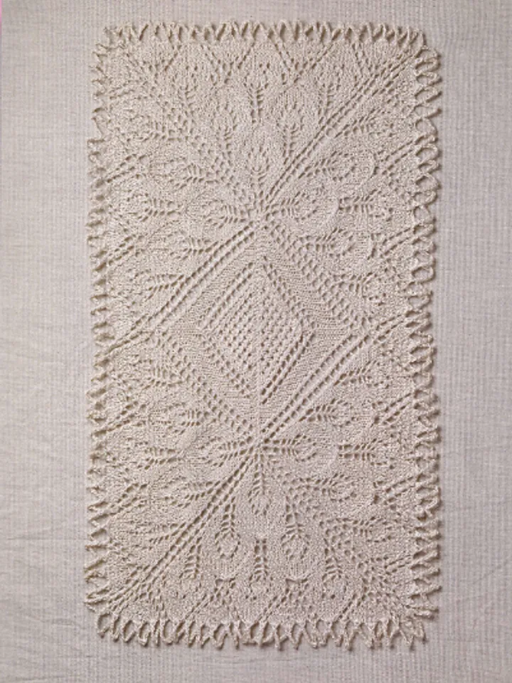 Knitting Pattern Vintage 3 Doilies Digital Download PDF