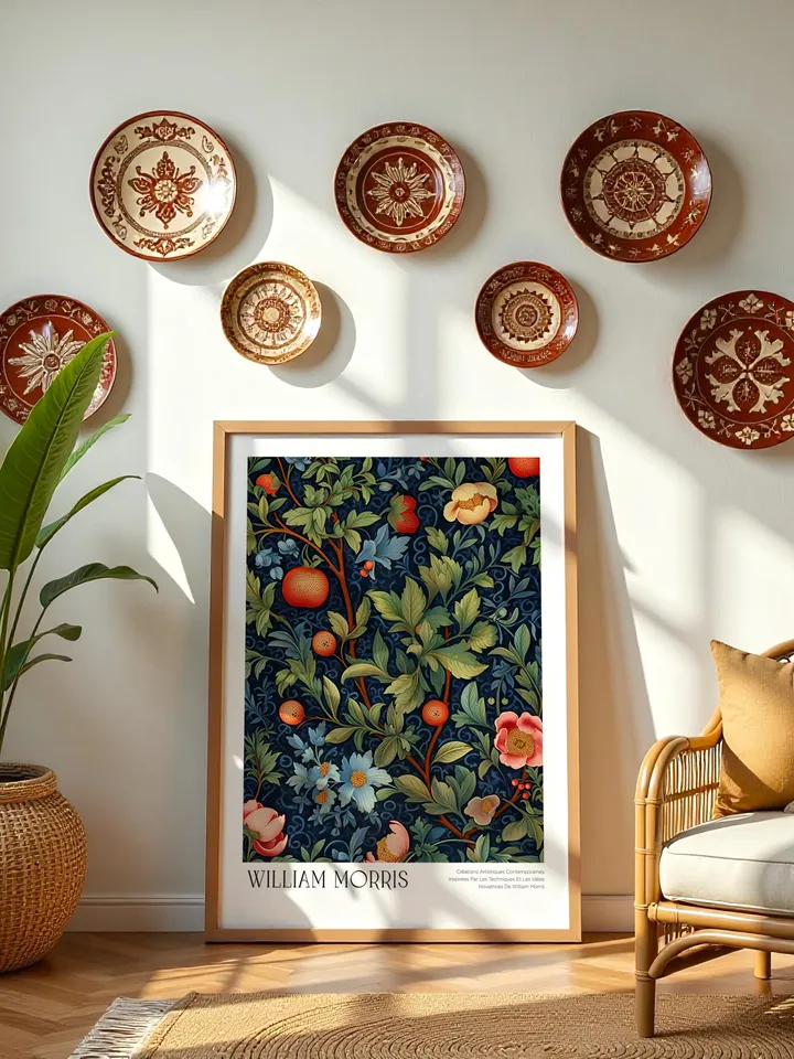 William Morris Wall Art, Vintage Botanical Print, Floral Poster Arts Decor, Digital Download, William Morris Print Digital Download AA20