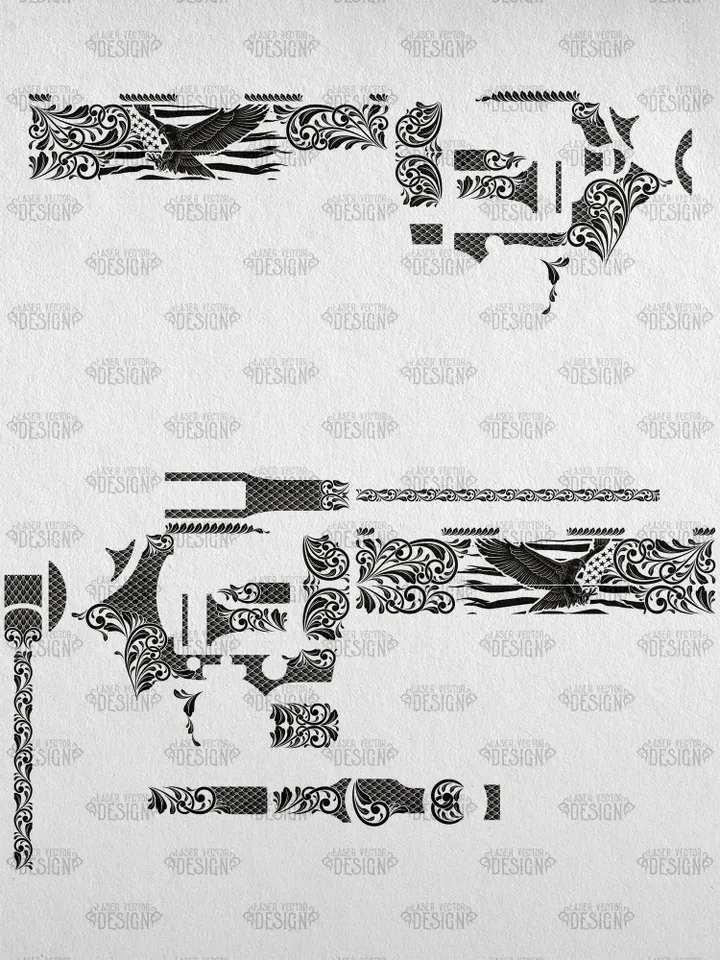 VECTOR DESIGN Colt Python 6 in American eagle
