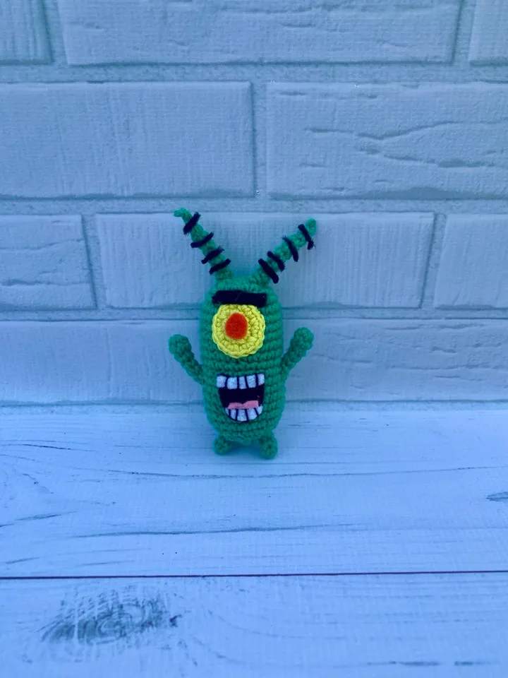 SpongeBob SquarePants PDF crochet pattern amigurumi