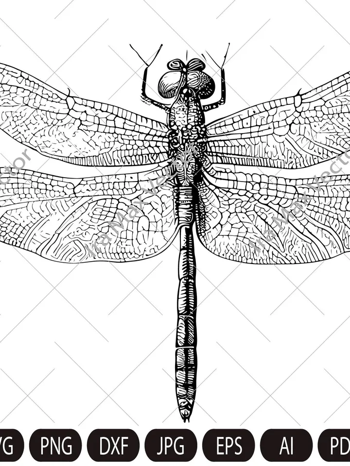 DRAGONFLY SVG, DRAGONFLY подробно, Dragonfly Svg Cut Files, Dragonfly Clipart, Svg-файлы насекомых