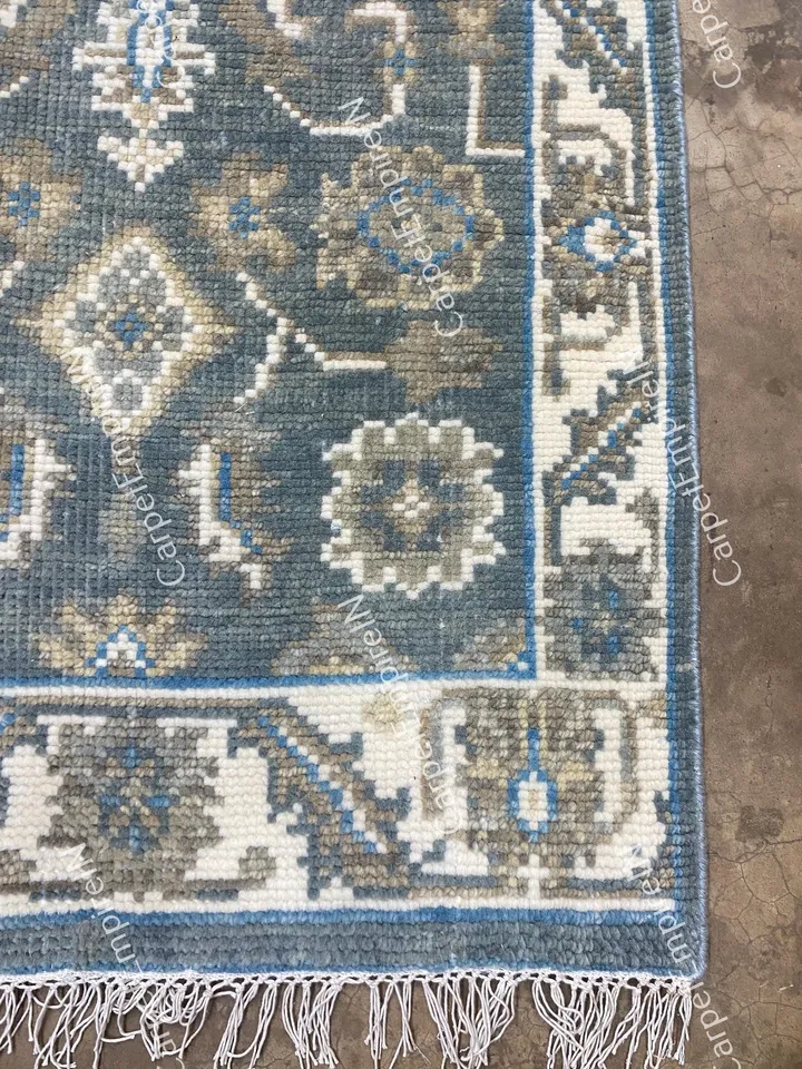 Exquisite Oushak style Hand Knotted Rug 4x6, 5x8, 6x9, 8x10, 9x12, 10x14 ft Handmade Rugs for Living Room - Antique Contemporary rug, rugs..