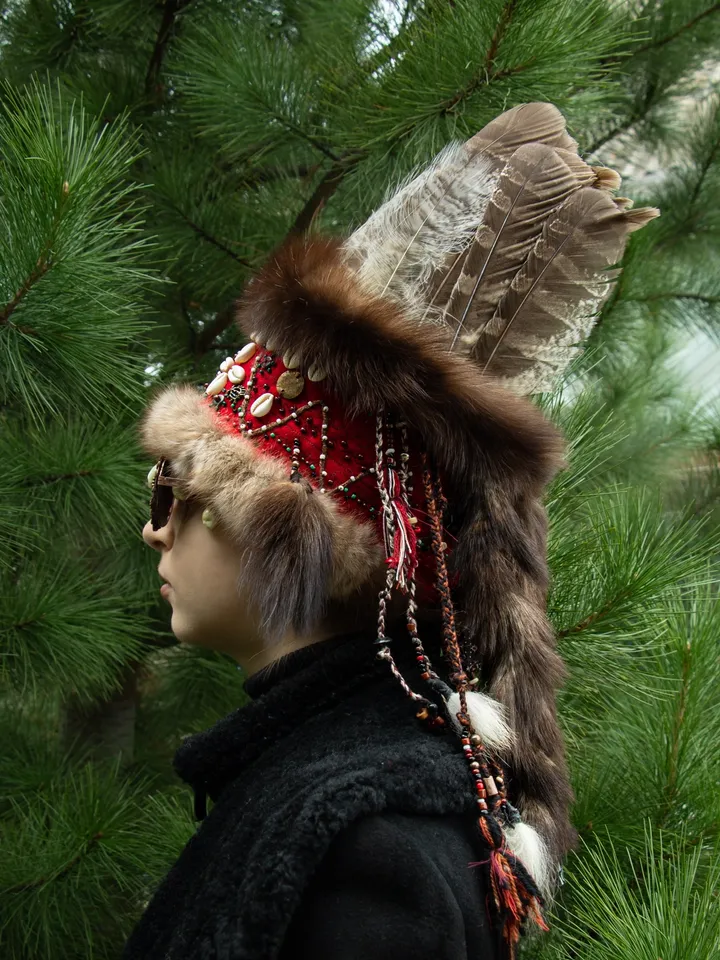 Altai shaman headdress