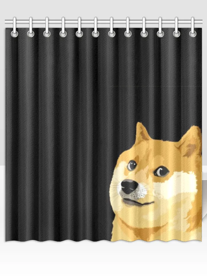 Doge Meme Shower Curtain