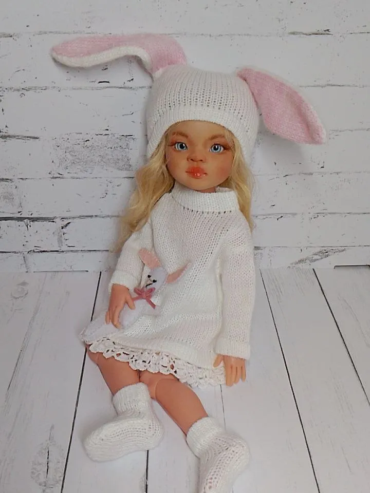 Knitted set for Paola Reina