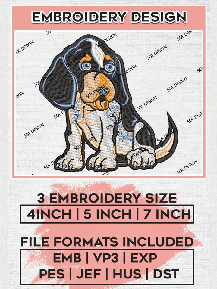 Tennessee Volunteers Football Team Smokey Mascot Logo Embroidery Design Files, NCAA Tennessee Volunteers Machine Embroidery, NCAA Teams, Game Day, 3 sizes, NCAA Machine embroidery designs, Digital Download