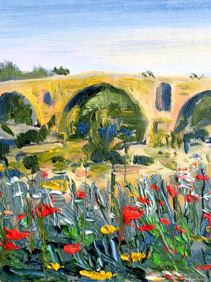 Le Pont Julien Original artwork by SerjBond