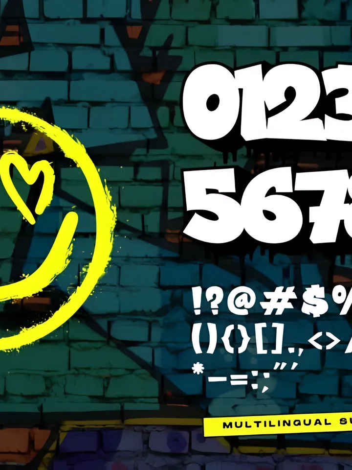Graffiti Dripes Font