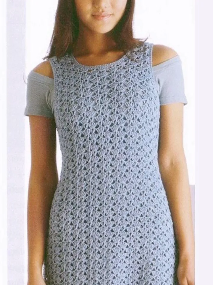 Dress crochet pattern, lace crochet dress, summer dress, tunic crochet pattern pdf instant download