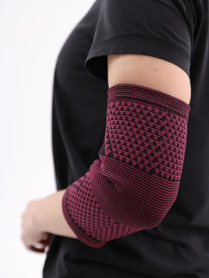 Elbow Bandage Tourmaline For Sports For Pain Universal Size 2 pcs