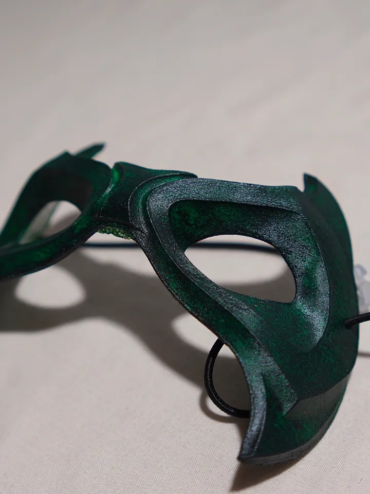 ROBIN 6 Green Mask from Batman Robin 6 Batman mask