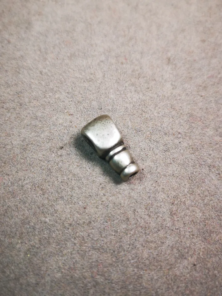 Gandhanra Tibetan Guru Bead,Mini Size T-drilled 3-Hole Prayer Bead,Mala Bead,Connector Bead for Buddhist Bead Accessories