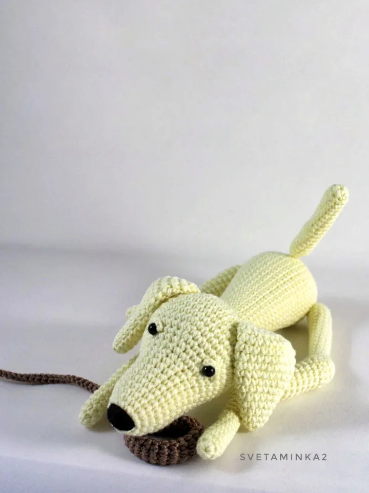 Crochet Labrador Pattern. Labrador Amigurumi Pattern. Crochet Pattern Dog. Digital Download. PDF.