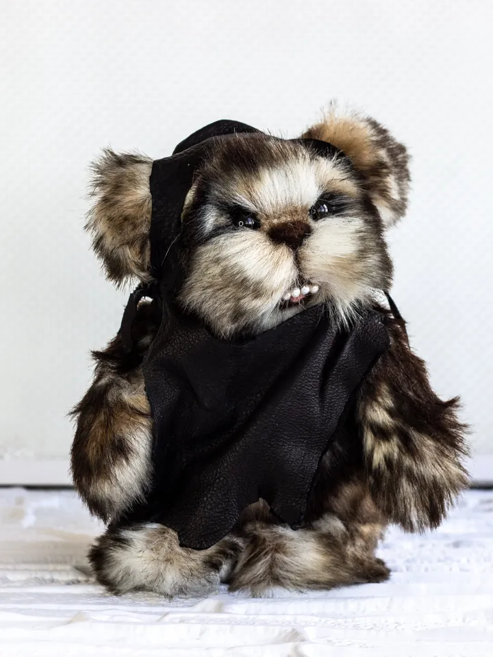 Rare and Collectible Stuffed Ewok Toy for Sale - Limited Edition Collectible Item