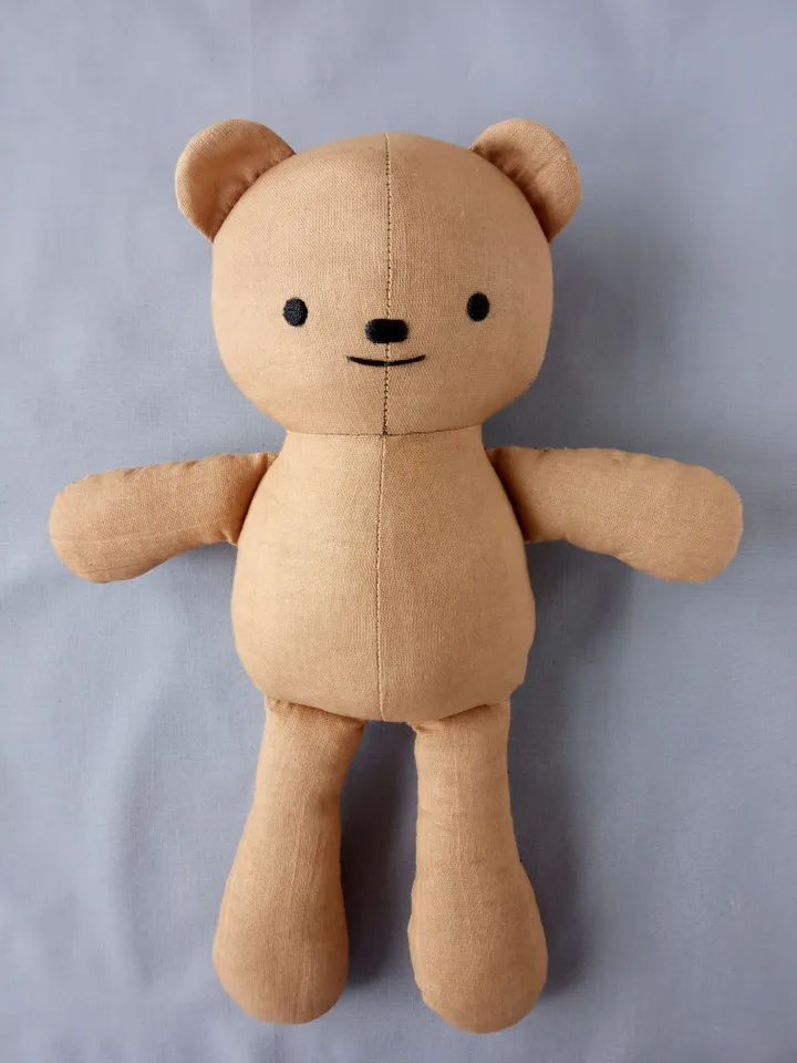 Stuffed Bear Easy Sewing Pattern (2 sizes)