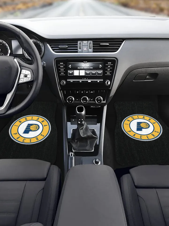 Indiana Pacers Front Car Floor Mats Set of 2