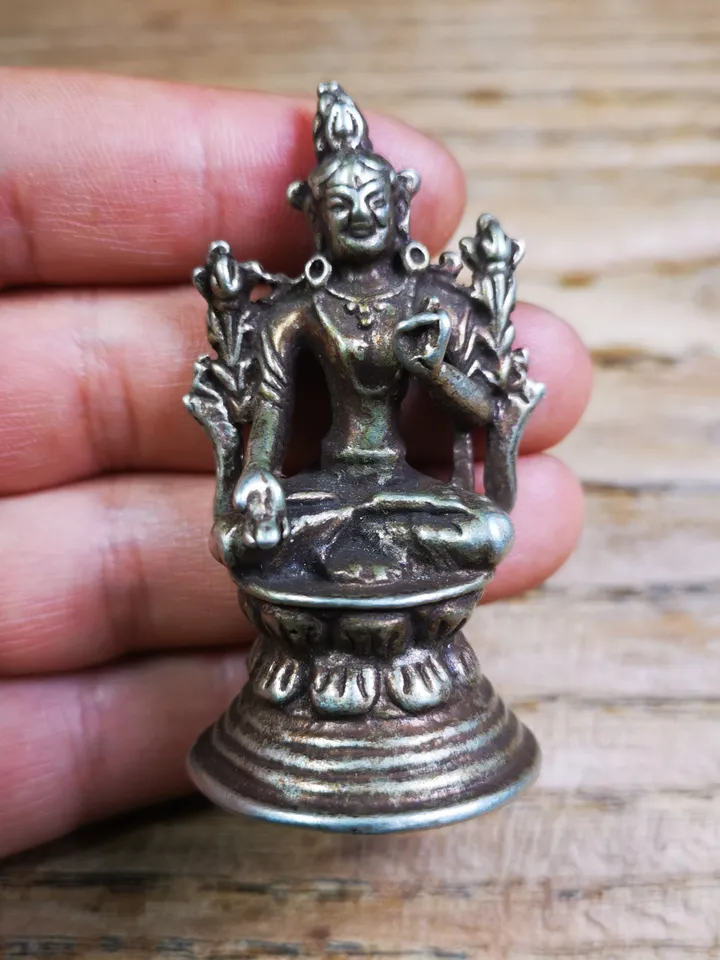 Gandhanra Tibetan Buddhist Statue White Tara