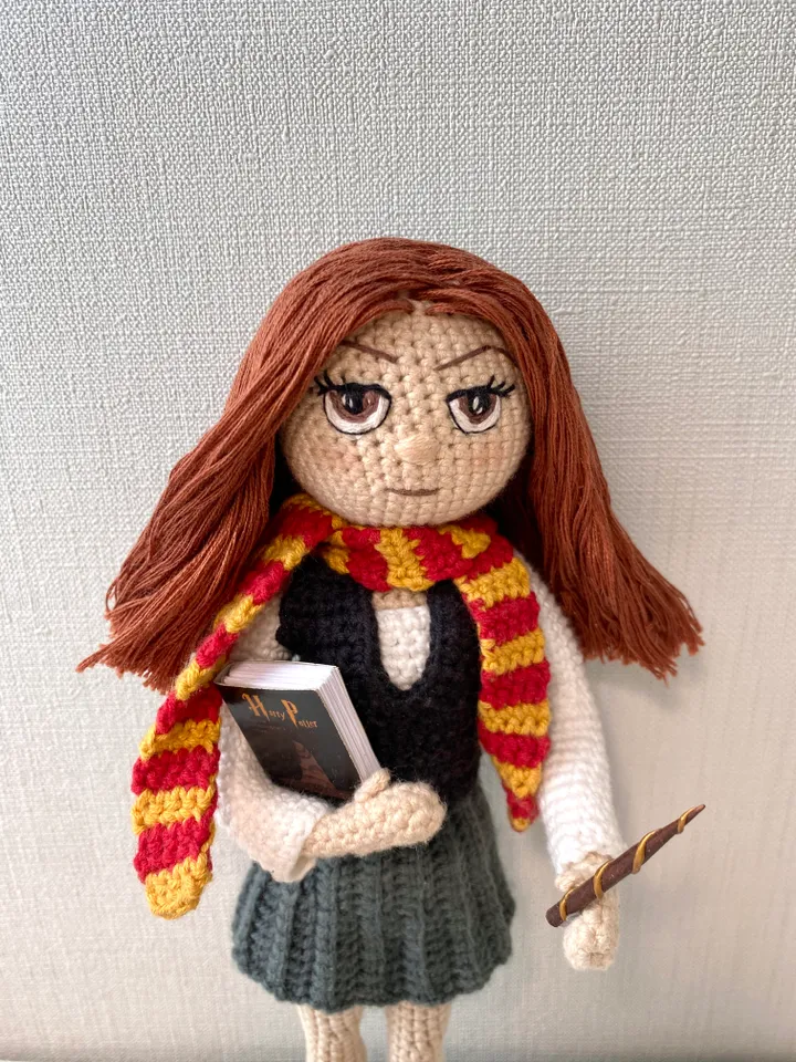 Crochet handmade doll Harry Potter